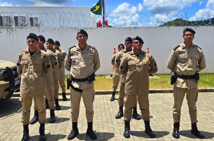 60ª CIPM: Sete policiais recém-formados começam estágio supervisionado em Gandu e região