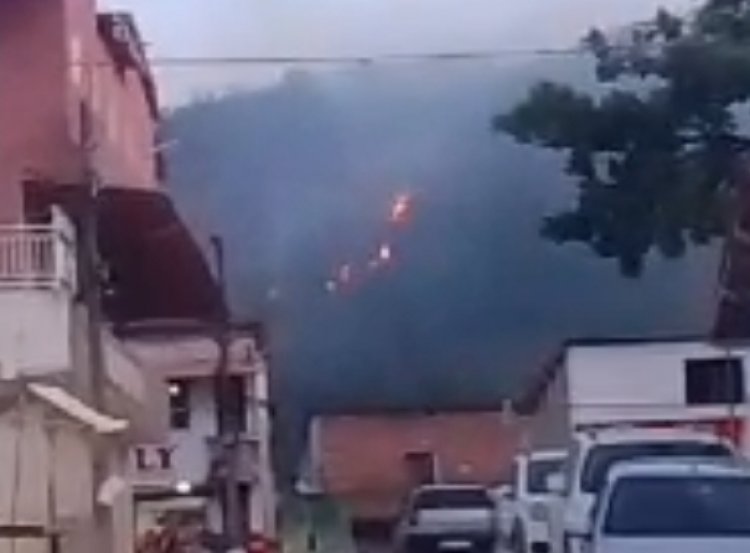 Incêndio Atinge Fazenda no Distrito de Cocão, Wenceslau Guimarães